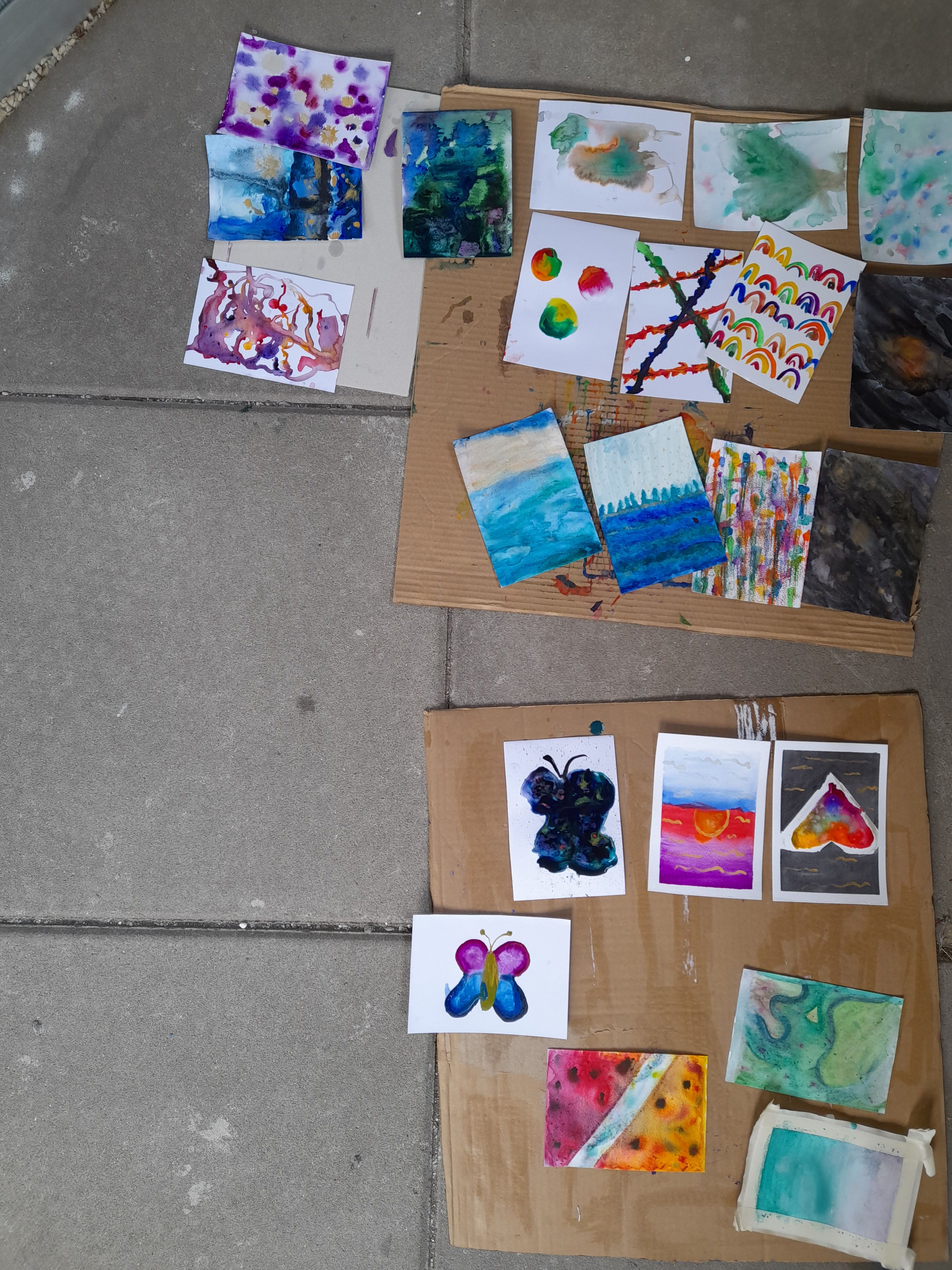 Malen mit Anna Mali copyright@lebenshilfe-bruck-kapfenberg